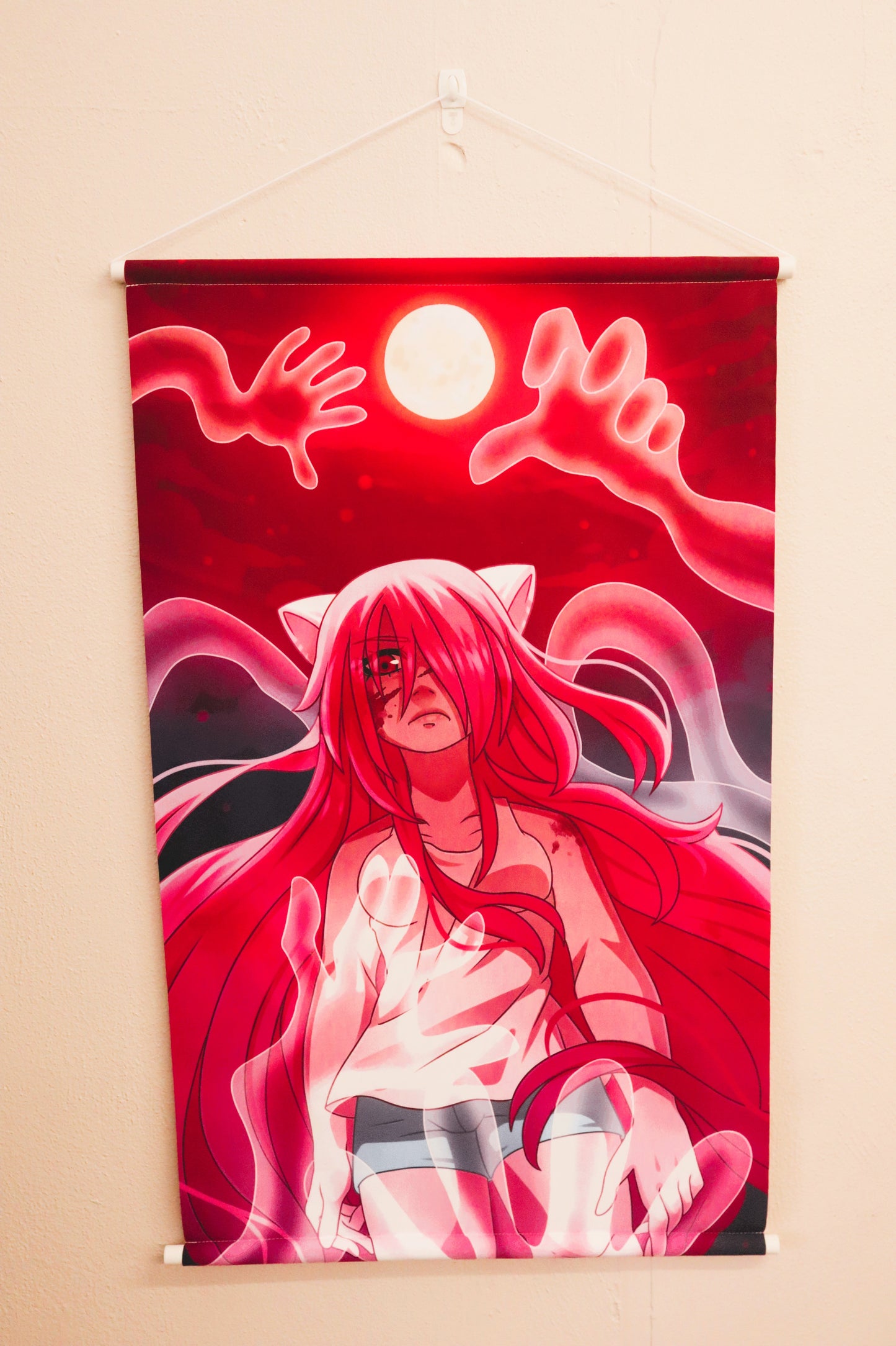 Lucy (Elfen Lied) Wall Scroll