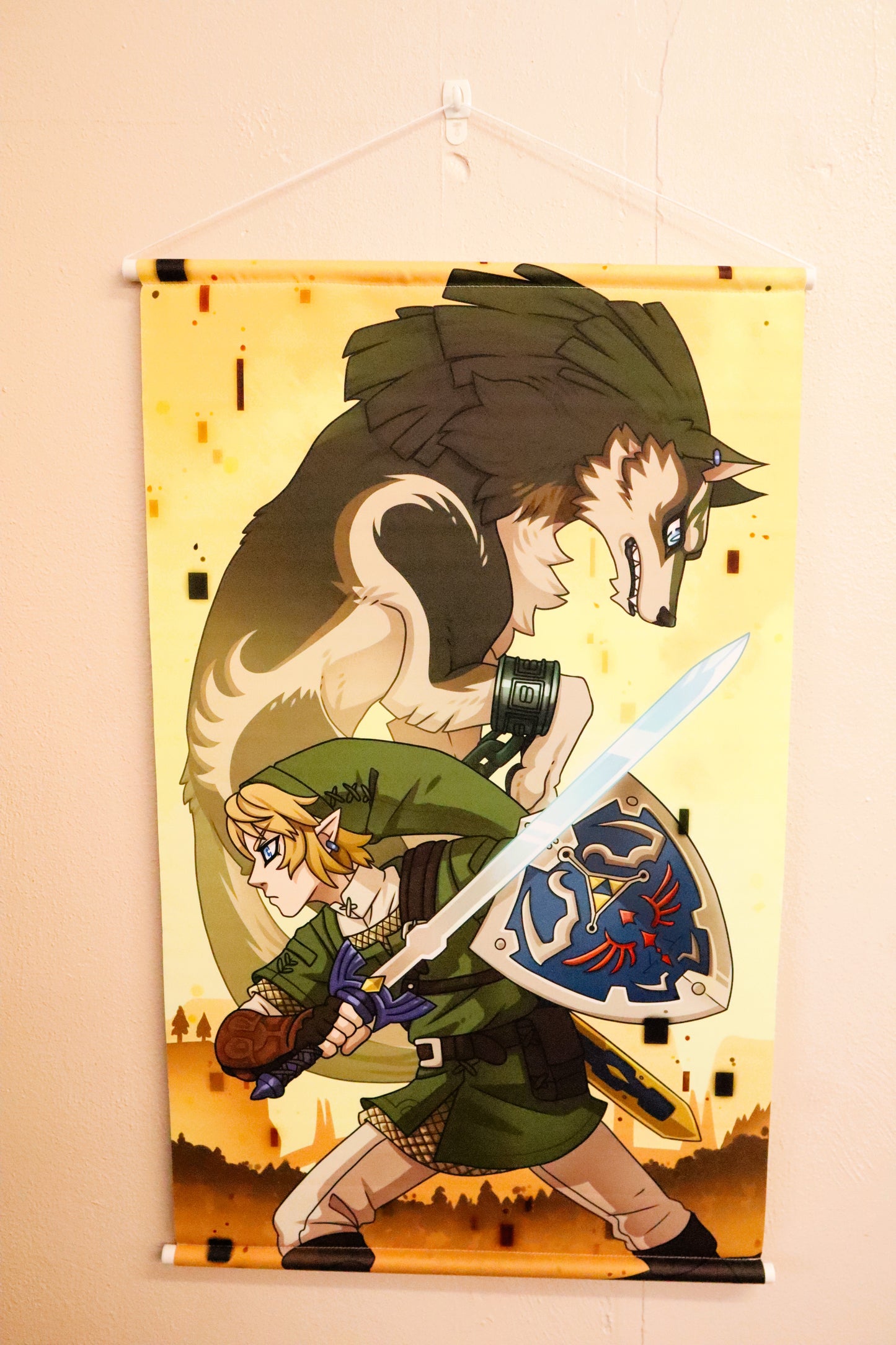 Legend of Zelda Twilight Princess Wall Scroll