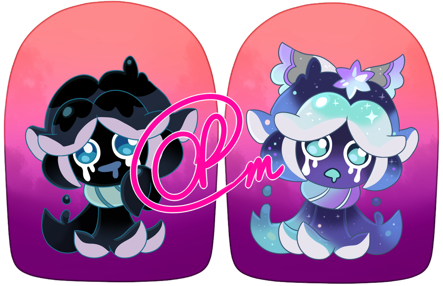 Squid Ink Cookie (CookieRun) Pillow Plush