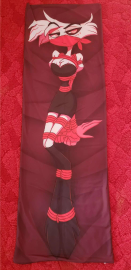 Mature NSFW Angel Dust and Molly (Hazbin Hotel) Dakimakura/Body Pillowcase