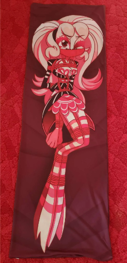 Mature NSFW Angel Dust and Molly (Hazbin Hotel) Dakimakura/Body Pillowcase