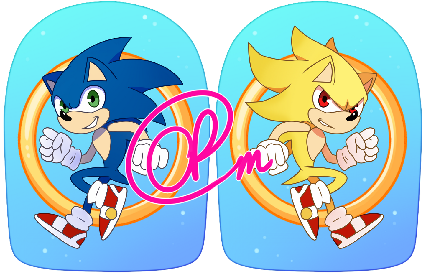 Sonic (Sonic) Pillow Plush