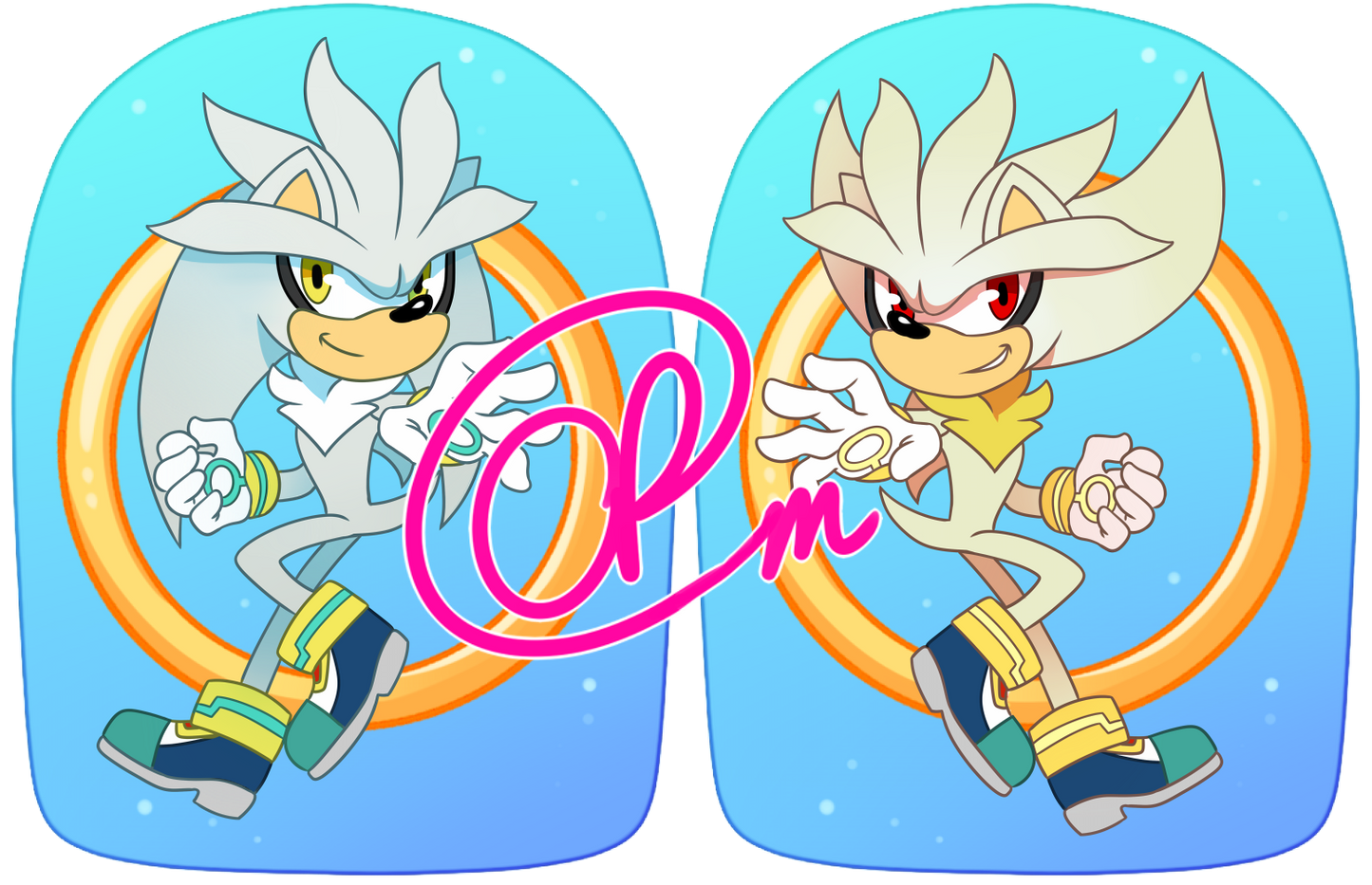 Silver (Sonic) Pillow Plush