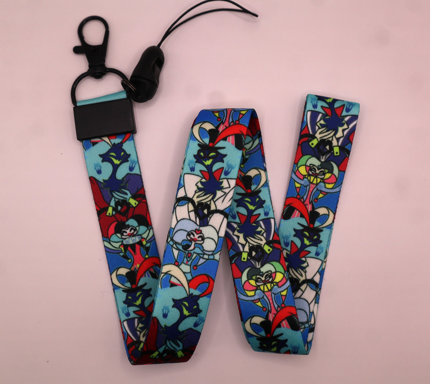 Hazbin Hotel: Asmodeus & Fizzaroli Lanyard