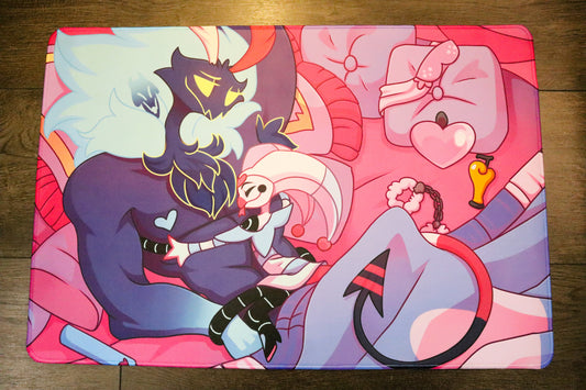Fizzaroli and Asmodeus (Helluva Boss) Deskmat
