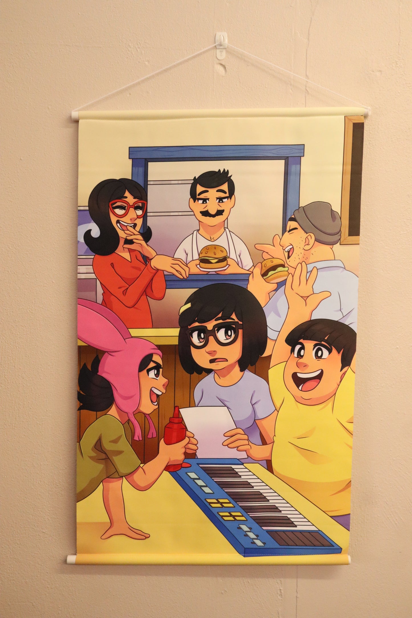 Bob's Burgers Wall Scroll