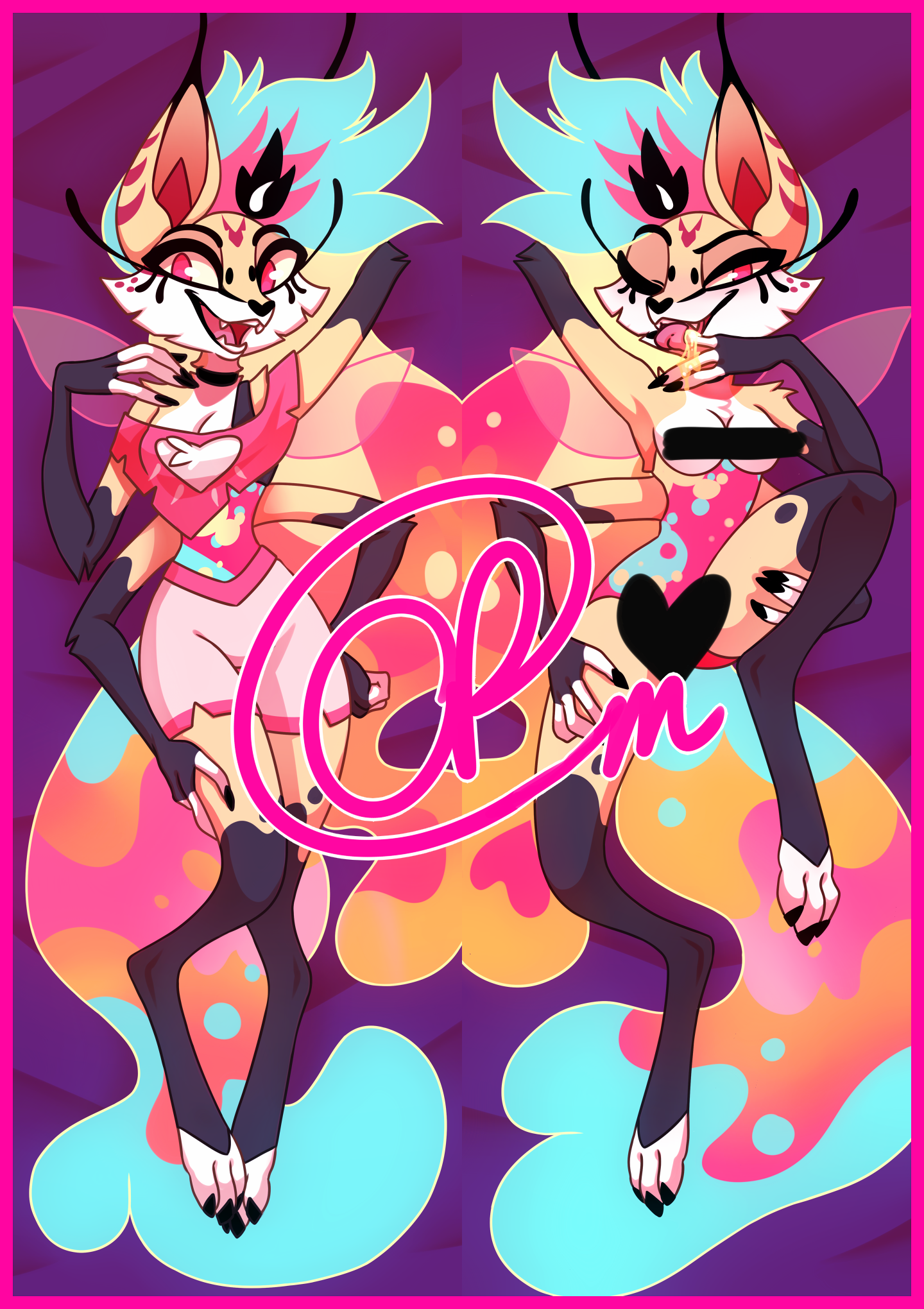 NSFW Beezlebub (Helluva Boss) Dakimakura/Body Pillowcase