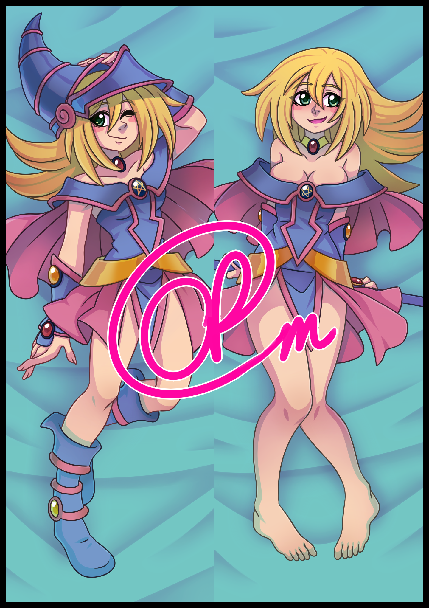 Dark Magician Girl (Yugi Oh) Dakimakura/Body Pillowcase