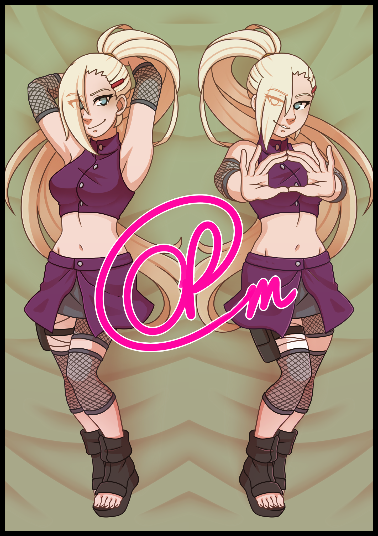 Ino (Naruto) Dakimakura/Body Pillowcase