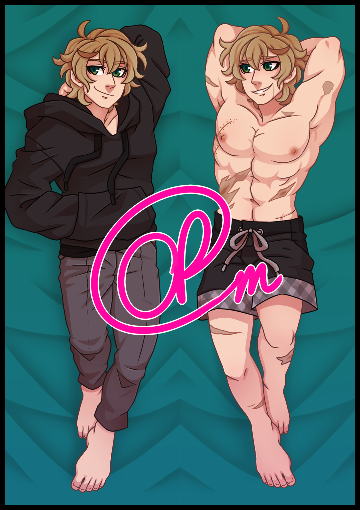 John (Worldview) Dakimakura/Body Pillowcase