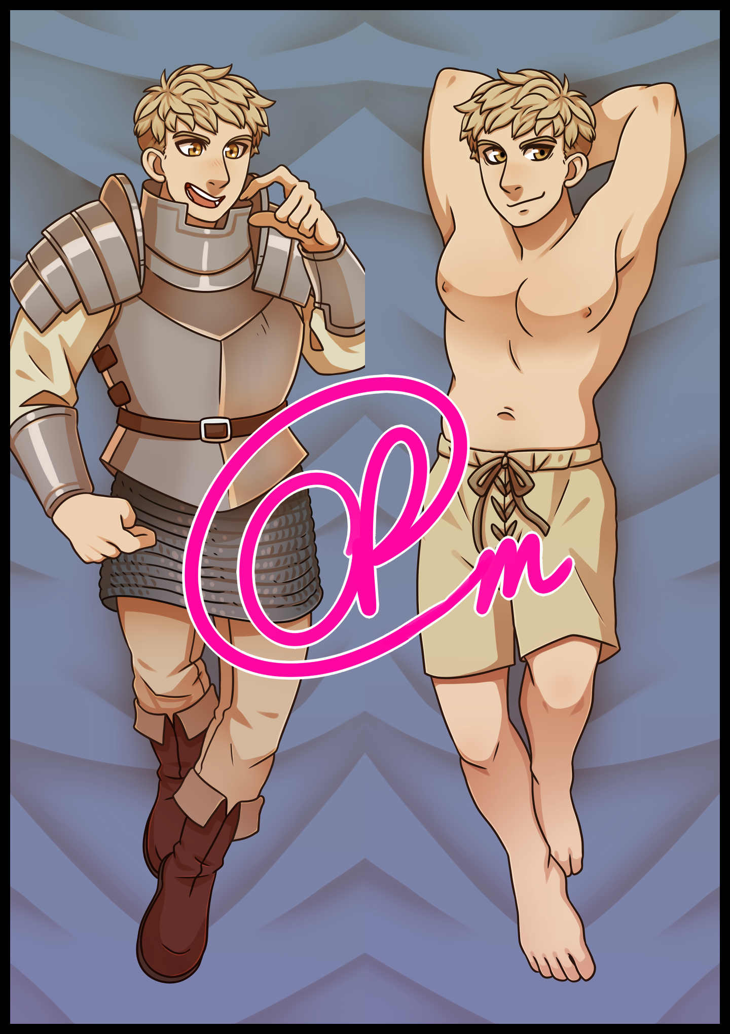 Laios (Delicious in Dungeon) Dakimakura/Body Pillowcase