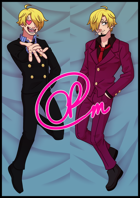 Sanji (One Piece) Dakimakura/Body Pillowcase