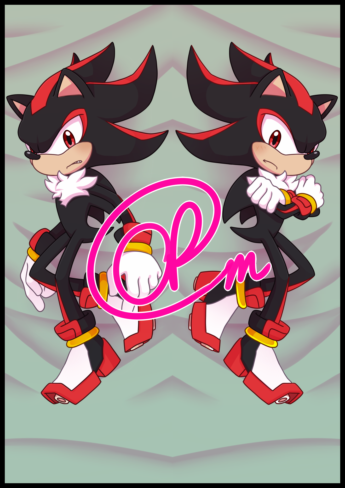 Shadow the Hedgehog (Sonic) Dakimakura/Body Pillowcase