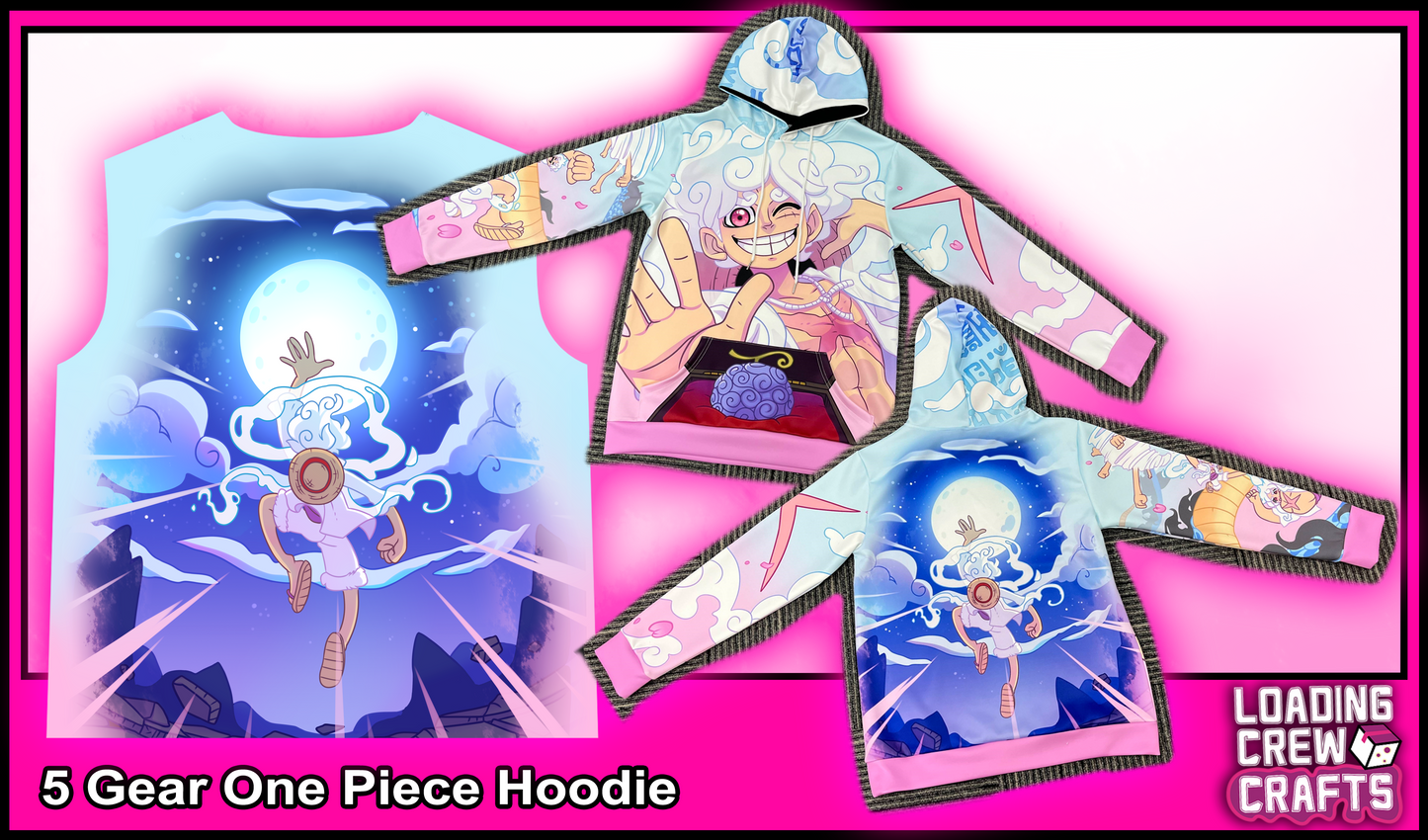 Luffy Gear 5 Sweatshirt/Hoodie