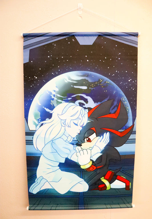 Shadow and Maria (Sonic) Wall Scroll