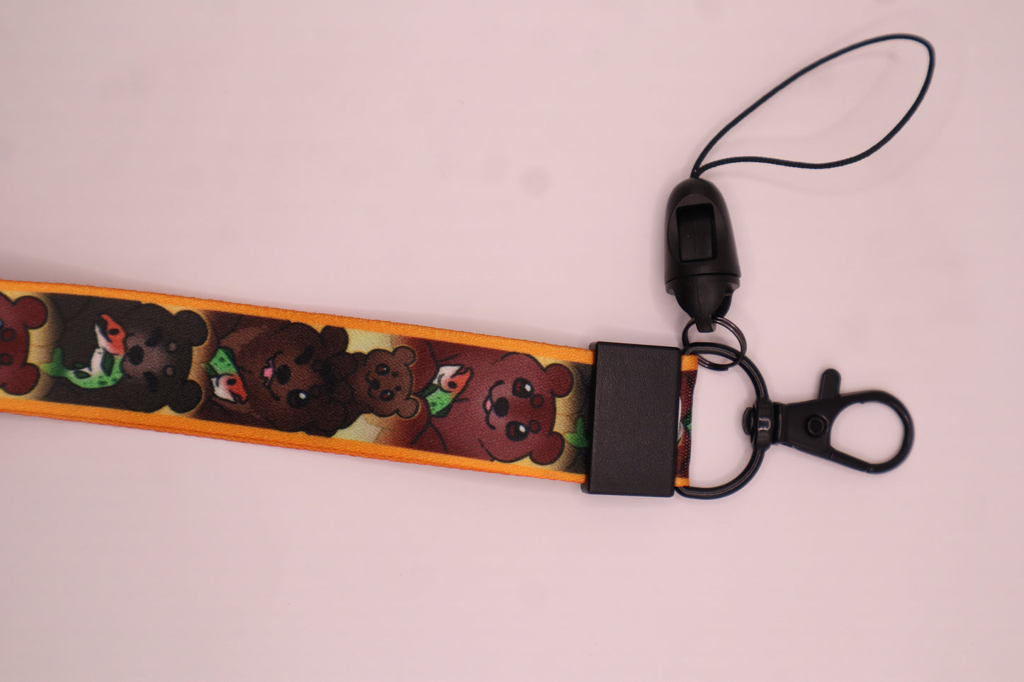 Animal: Bear Salmon Run Lanyard