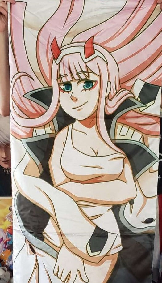 ZeroTwo (Darling in the Franxx) Dakimakura/Body Pillowcase