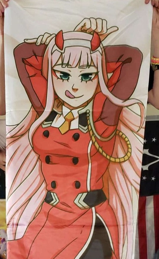 ZeroTwo (Darling in the Franxx) Dakimakura/Body Pillowcase