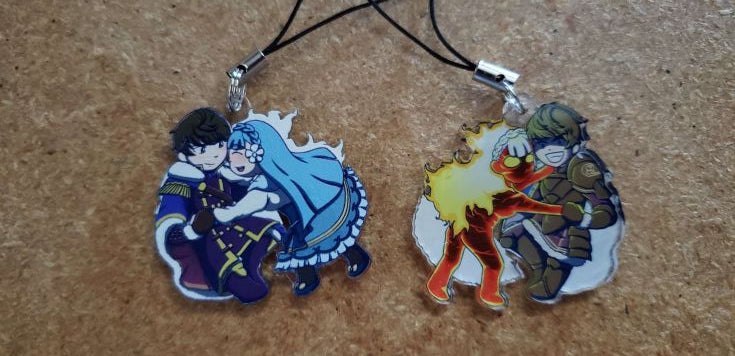 Valentina Berkut and Rinea (Fire Emblem: Shadows) Charm