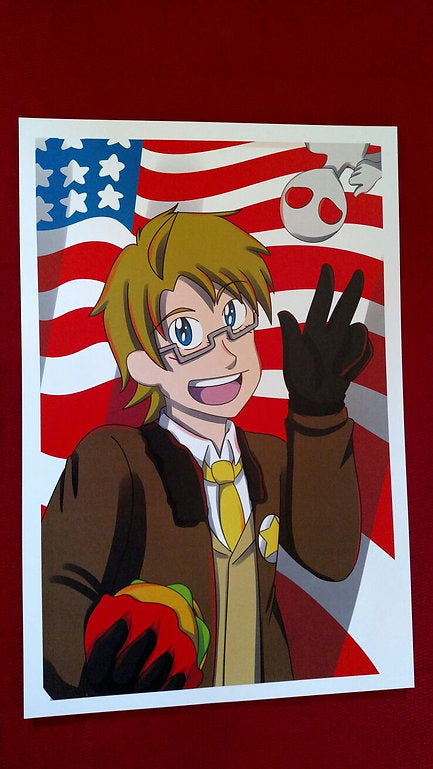 America (Hetalia: Axis Powers) Print