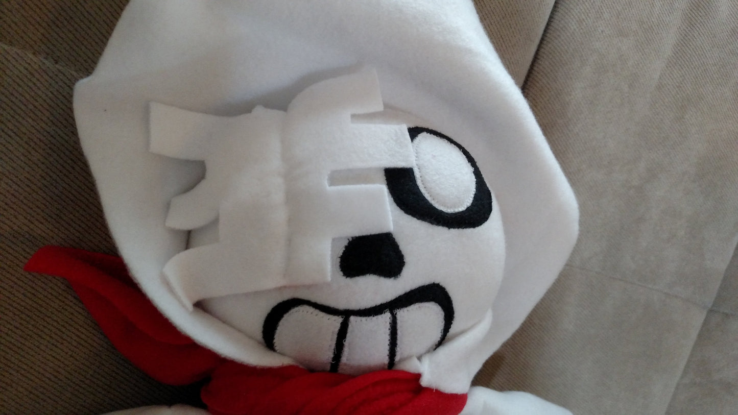 Geno Sans (Aftertale/Undertale AU) Skeleton Plush Doll