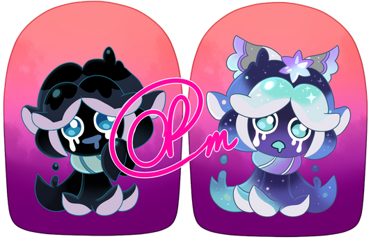 Squid Ink Cookie (CookieRun) Pillow Plush