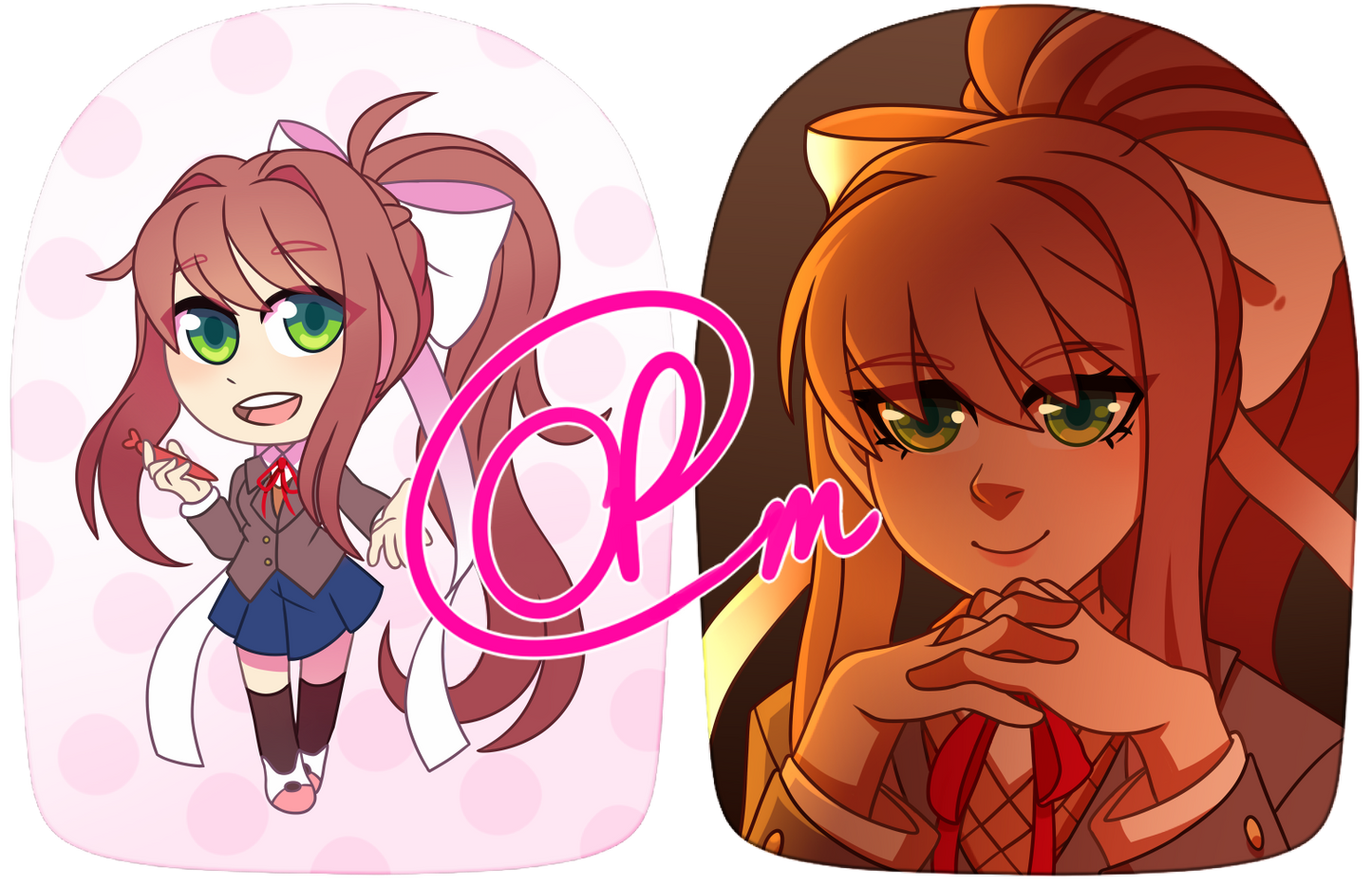 Monika (DDLC) Pillow Plush