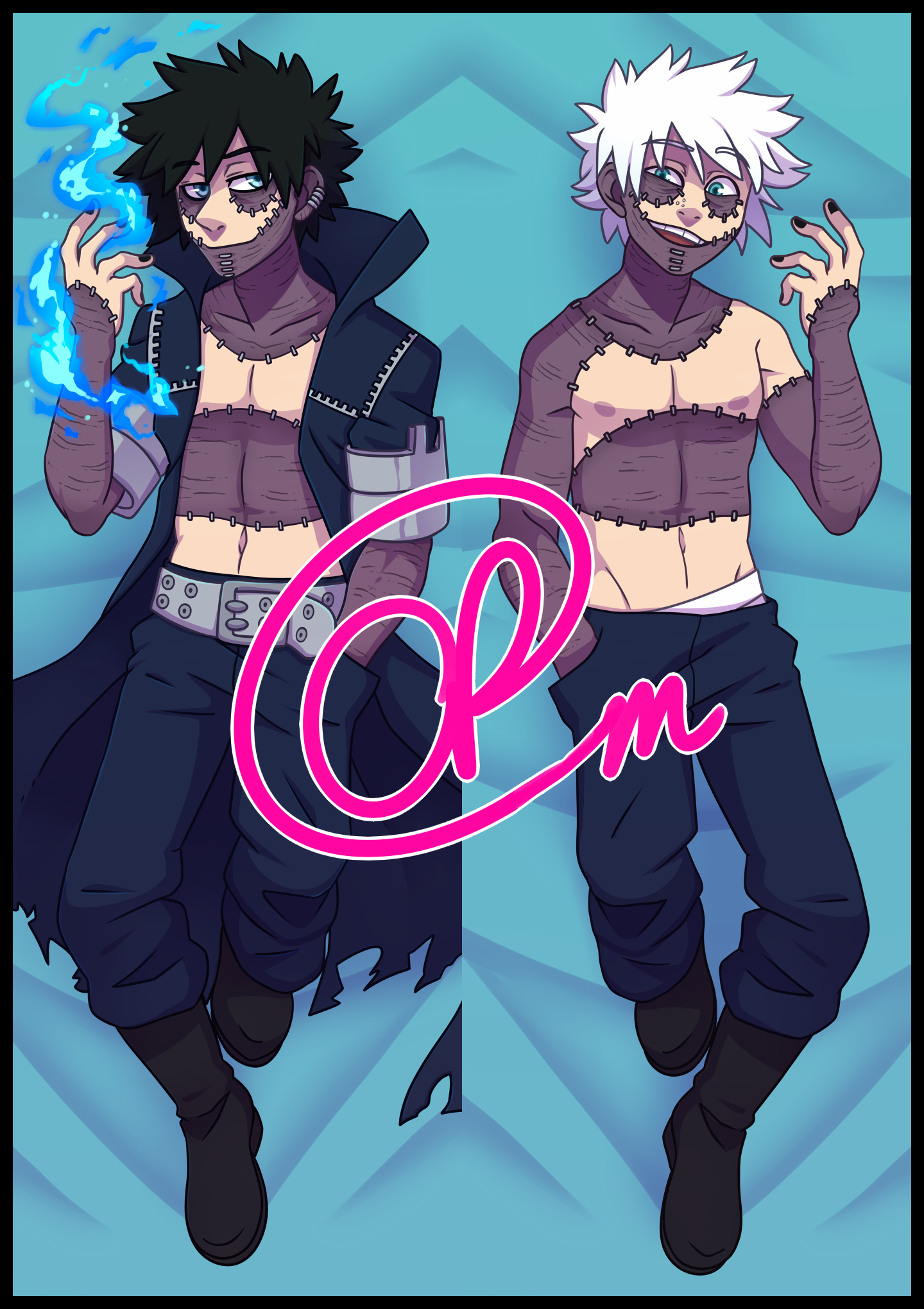 Dabi (My Hero Academia) Dakimakura/Body Pillowcase