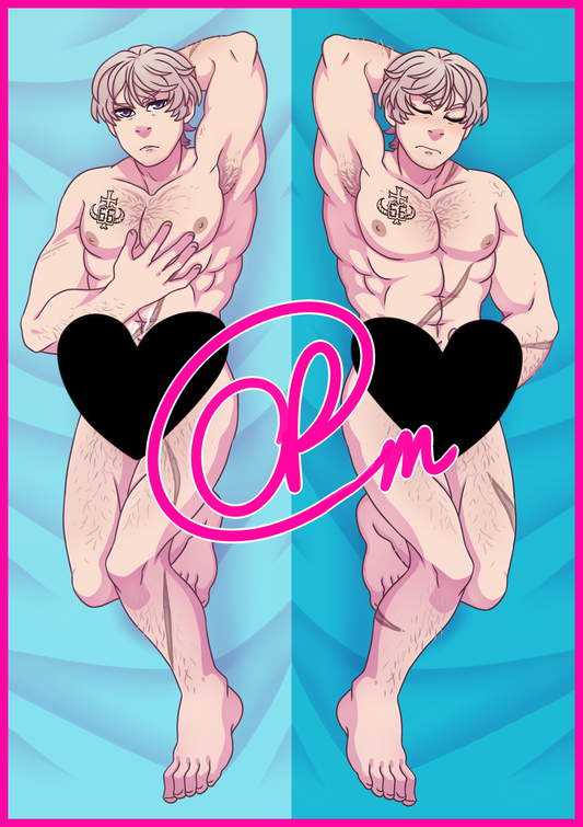 Mature NSFW Maki (No Thank You!!!) Dakimakura/Body Pillowcase