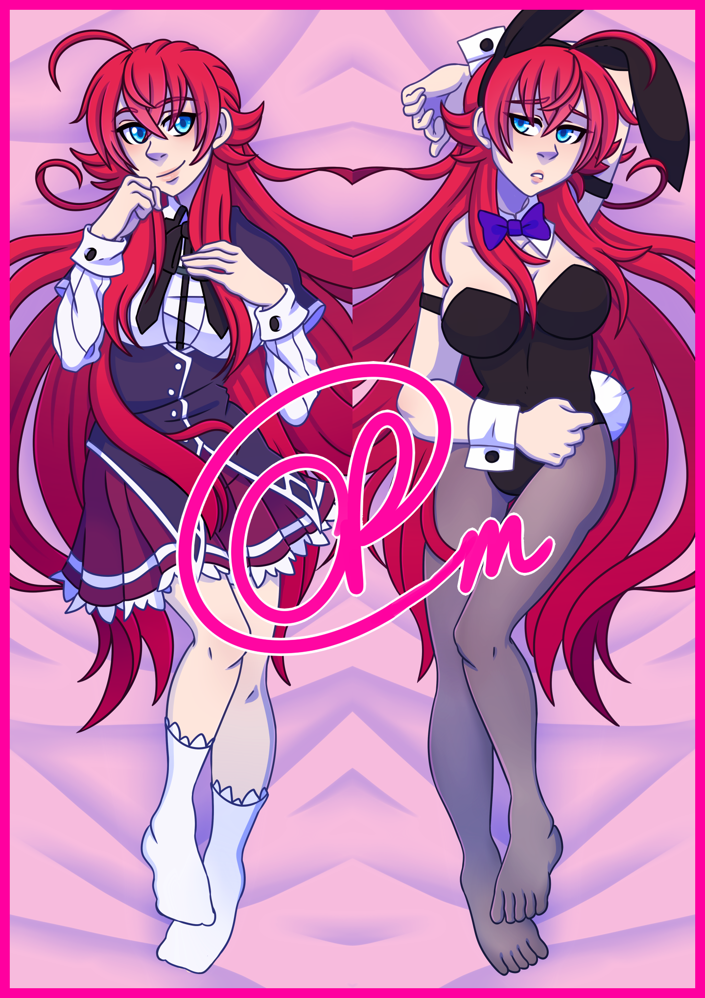 Rias (High School DxD) Dakimakura/Body Pillowcase