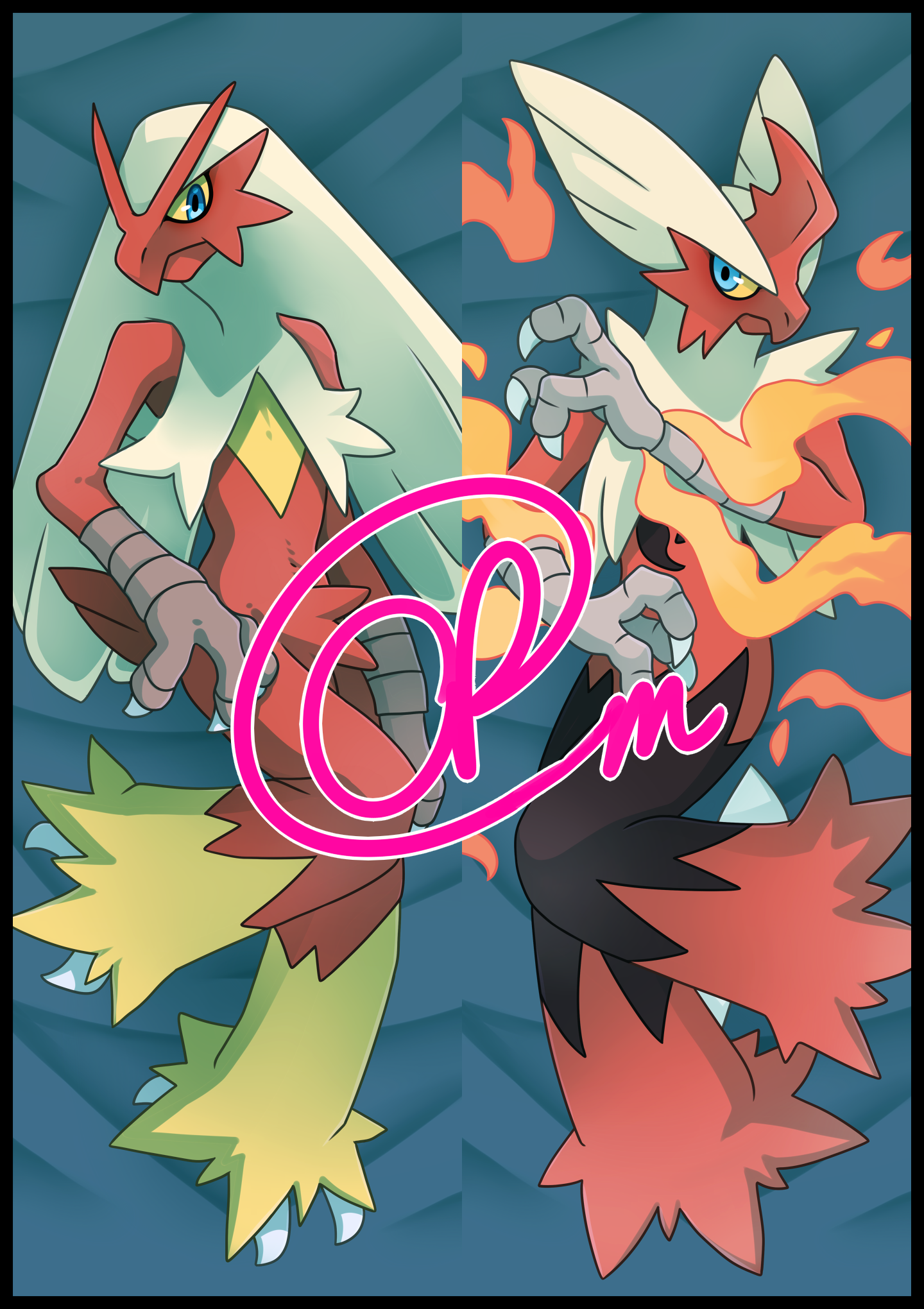 Blaziken (Pokémon) Dakimakura/Body Pillowcase