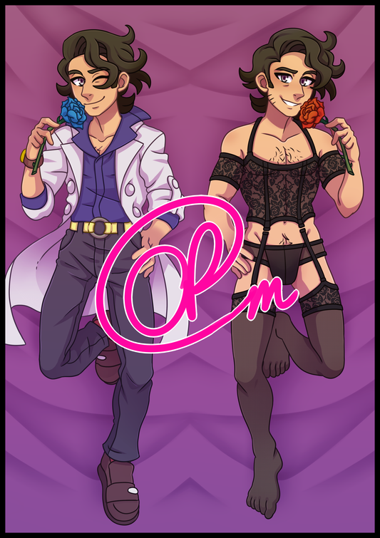 Professor Sycamore (Pokemon) Dakimakura/ Body Pillowcase