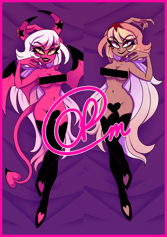 NSFW Verosika (Helluva Boss) Dakimakura/Body Pillowcase