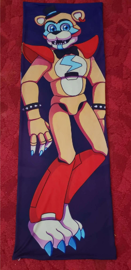 GlamRock Freddy (Five Nights at Freddy's: Security Breach) Dakimakura/ Body Pillowcase