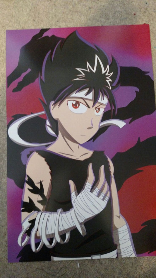 Hiei (YuYu Hakusho) Art Print