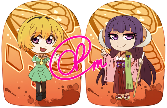 Satoko and Eua (Higurashi) Pillow Plush