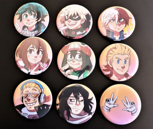 MHA Button Set