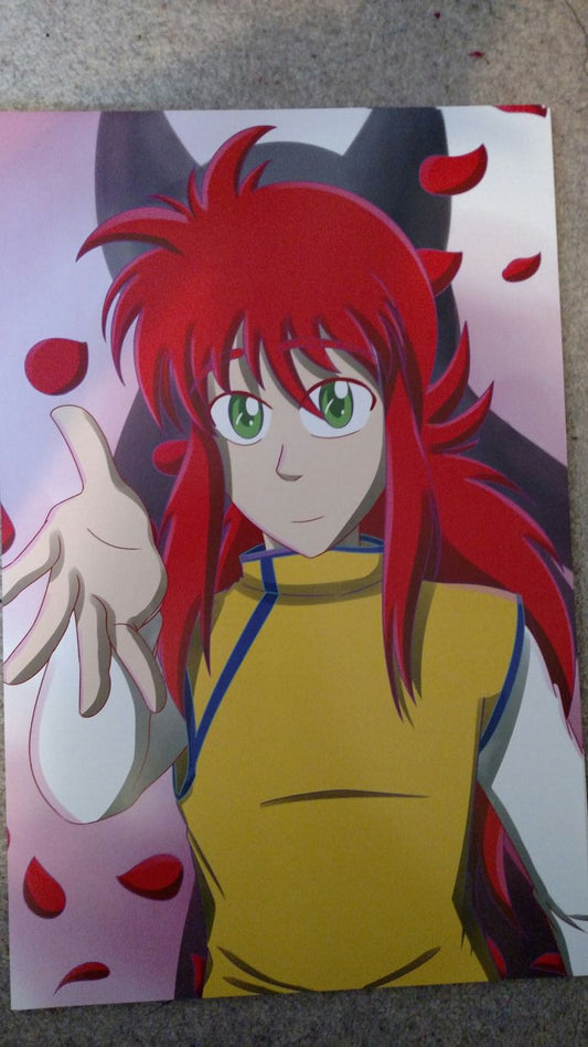 Kurama (YuYu Hakusho) Art Print