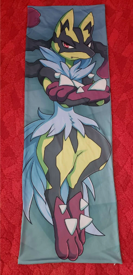 Shiny Lucario (Pokemon) Dakimakura/Body Pillowcase