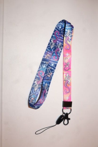 Pokemon: Mewtwo and Mew Lanyard