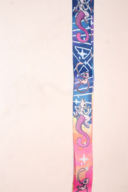 Pokemon: Mewtwo and Mew Lanyard