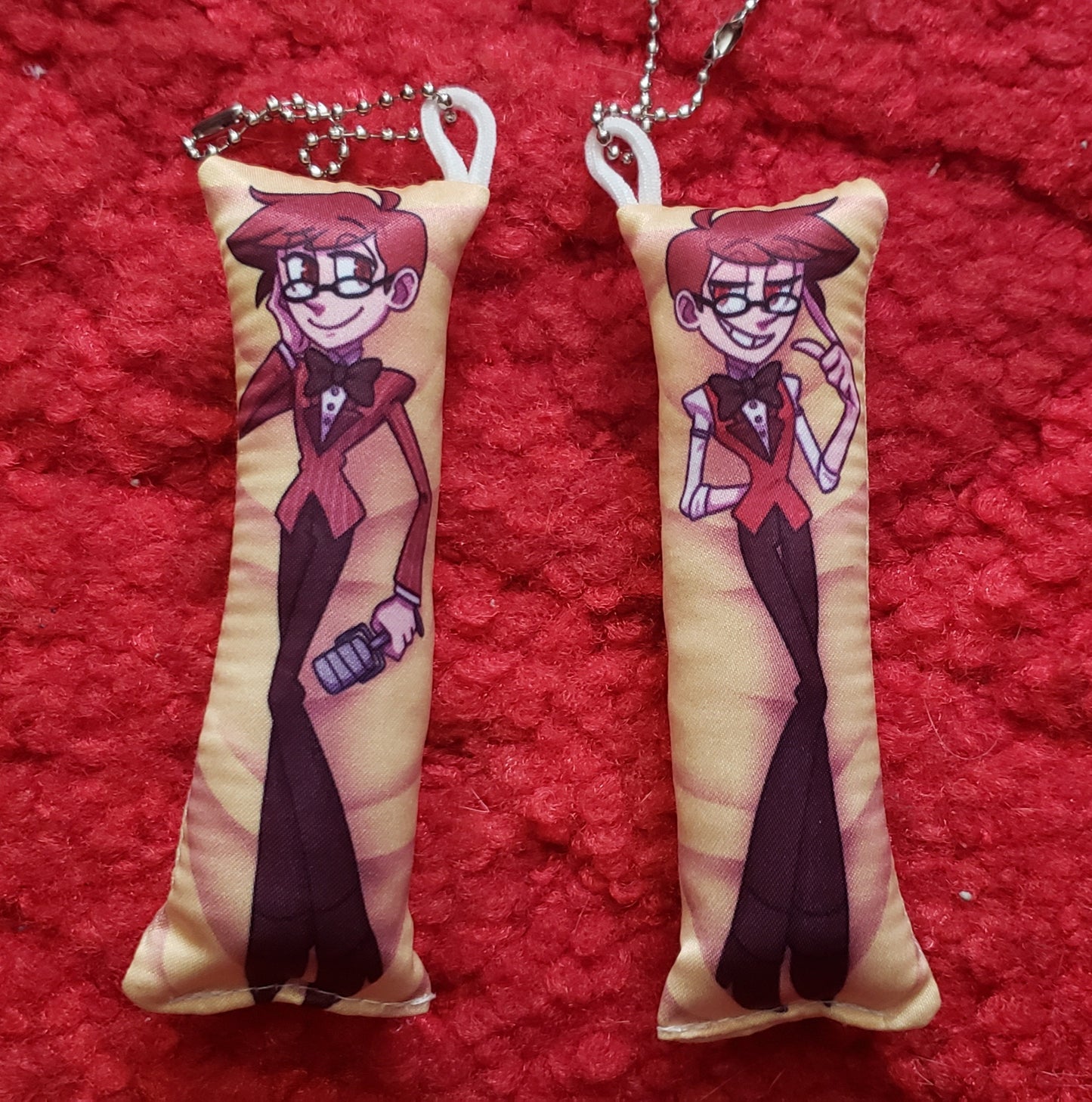 Human Alastor (Hazbin Hotel) Mini Dakimakura