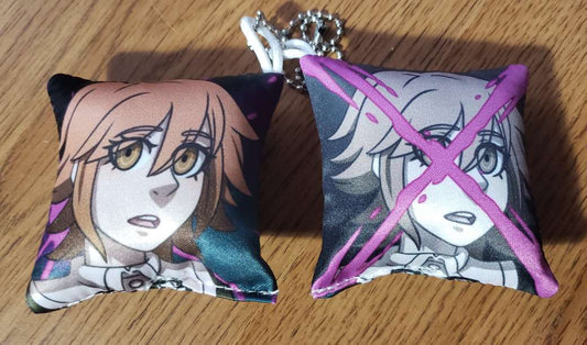 Dangaronpa 1 Pillow Keychain- Chihiro