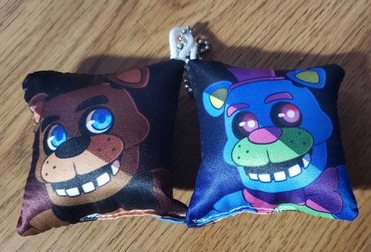 FNAF 1 Pillow Keycahin- Freddy