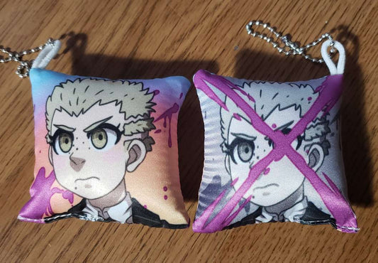 Danganronpa 2 Pillow Keychain- Fuyuhiko