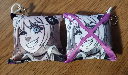 Danganronpa 1 Pillow Keychain- Junko