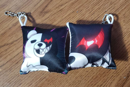 Danganronpa 1 Pillow Keychain- Monokuma