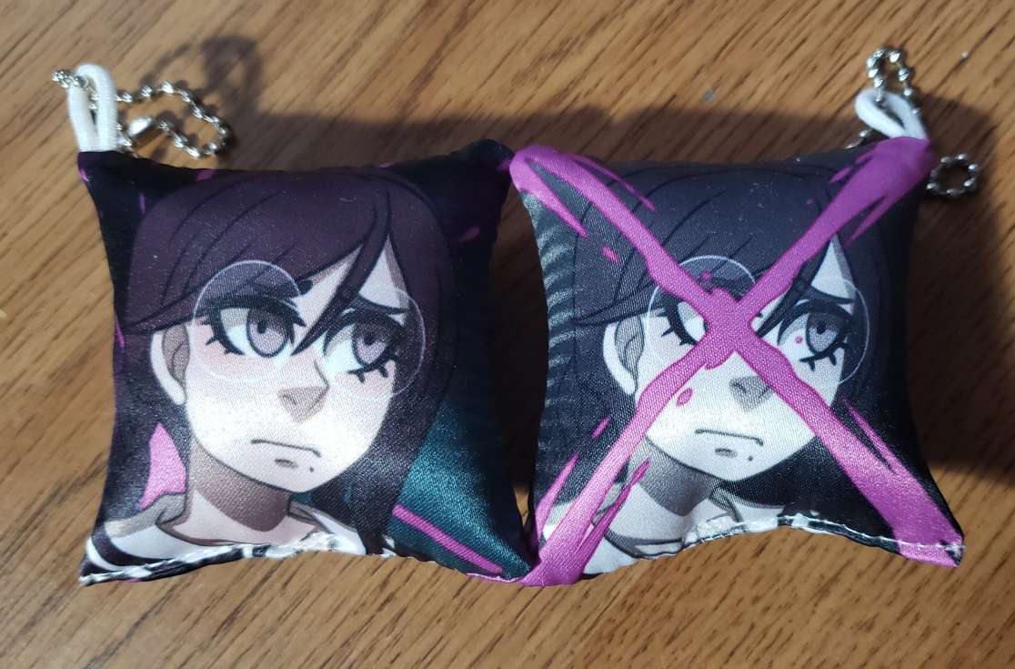 Danganronpa 1 Pillow Keychain- Toko