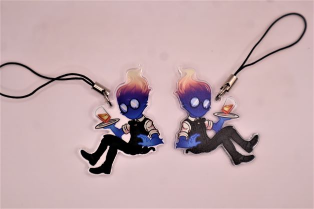 Grillby (Underdecay) Charm