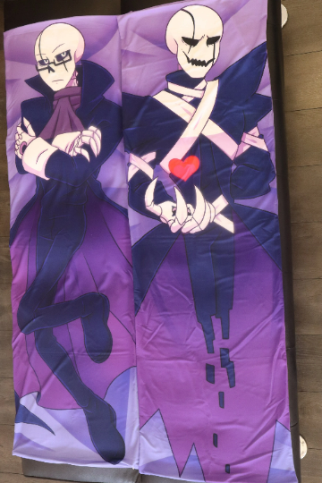 XGaster (XTale/Undertale AU) Dakimakura/Body Pillowcase